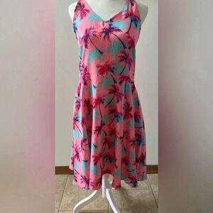 Qian Li | ladies Hawaiian print sundress. Size: 2XL